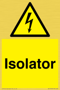 WE12748: Isolator
