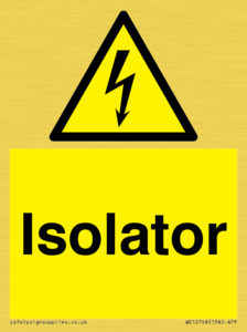 WE12748: Isolator