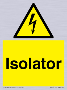 WE12748: Isolator