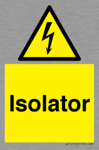 WE12748: Isolator