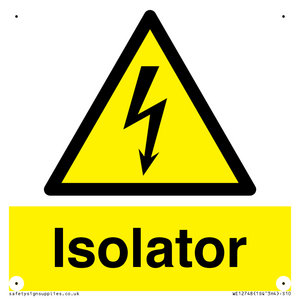 WE12748: Isolator