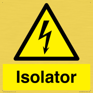 WE12748: Isolator