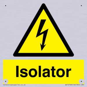 WE12748: Isolator