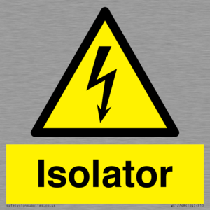 WE12748: Isolator