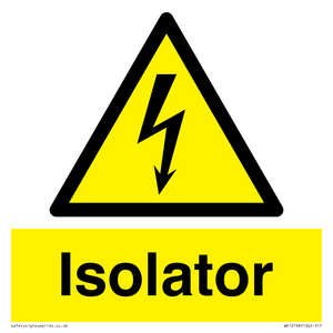 WE12748: Isolator