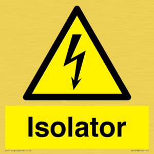 WE12748: Isolator