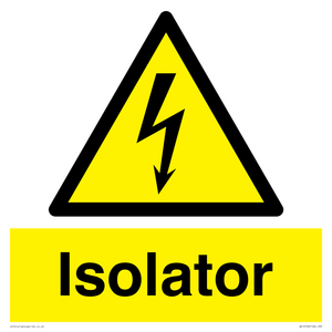 WE12748: Isolator