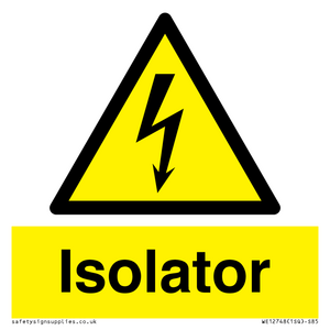WE12748: Isolator