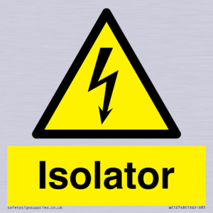 WE12748: Isolator