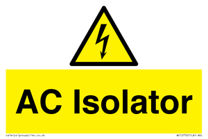 WE12750: AC Isolator