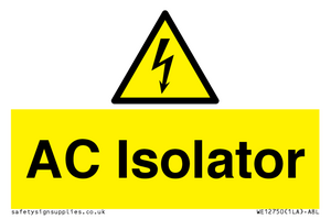 WE12750: AC Isolator