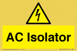 WE12750: AC Isolator