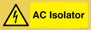WE12750: AC Isolator
