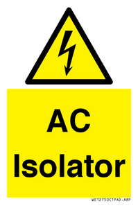 WE12750: AC Isolator