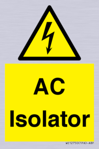 WE12750: AC Isolator