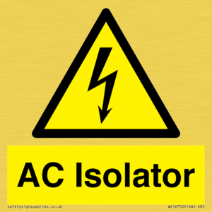WE12750: AC Isolator