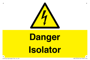 WE12752: Danger Isolator