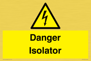 WE12752: Danger Isolator