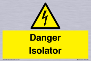 WE12752: Danger Isolator