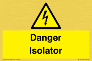 WE12752: Danger Isolator