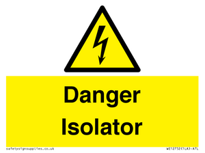 WE12752: Danger Isolator