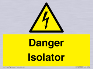 WE12752: Danger Isolator