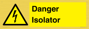 WE12752: Danger Isolator