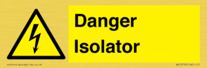 WE12752: Danger Isolator