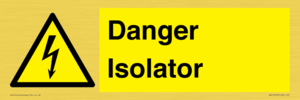 WE12752: Danger Isolator