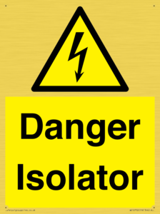 WE12752: Danger Isolator