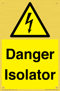 WE12752: Danger Isolator