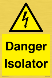 WE12752: Danger Isolator