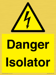 WE12752: Danger Isolator