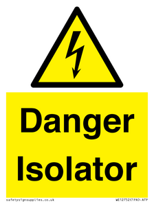 WE12752: Danger Isolator