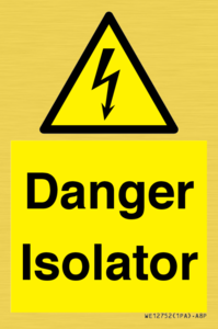 WE12752: Danger Isolator
