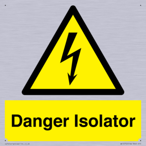 WE12752: Danger Isolator