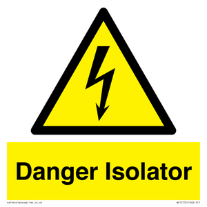 WE12752: Danger Isolator