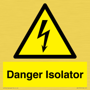 WE12752: Danger Isolator
