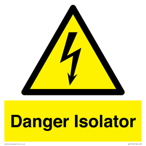 WE12752: Danger Isolator