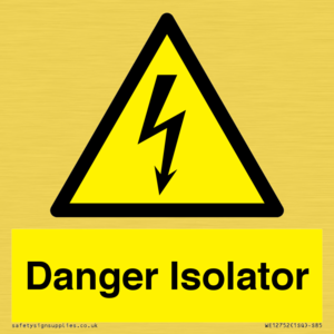 WE12752: Danger Isolator