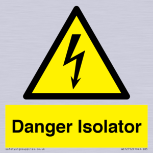 WE12752: Danger Isolator