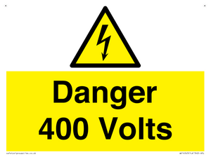 WE14543: Danger 400 Volts