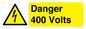 WE14543: Danger 400 Volts