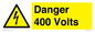 WE14543: Danger 400 Volts