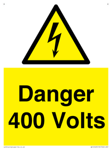 WE14543: Danger 400 Volts