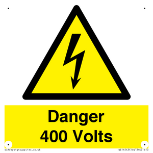 WE14543: Danger 400 Volts