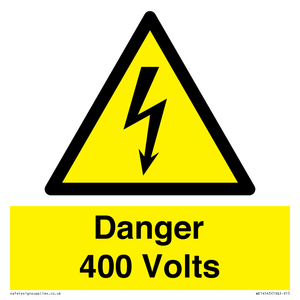 WE14543: Danger 400 Volts