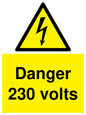 WE1456: Danger 230 volts