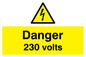 WE1456: Danger 230 volts