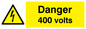 WE1457: Danger 400 volts